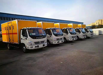 古城爆破器材运输车